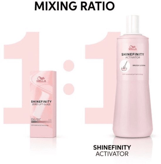 Wella - Shinefinity Bottle usage Activator - afbeelding 2
