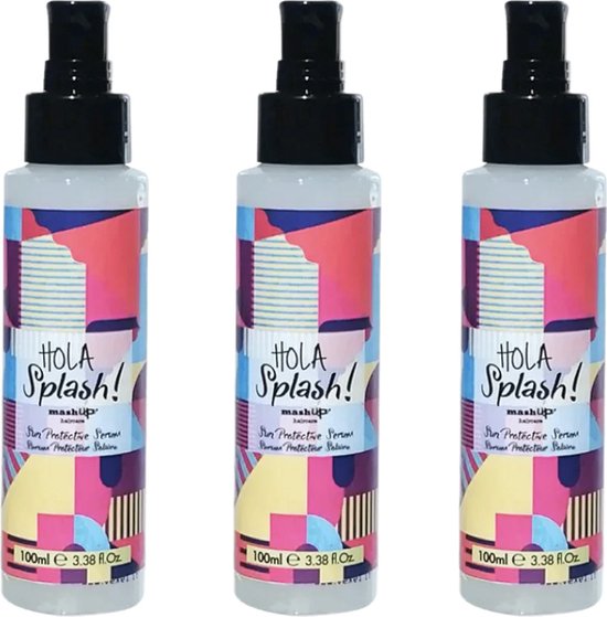 Mashup Haircare Hola Splash! Sun Protective Serum 100ml - 3 stuks - afbeelding 1