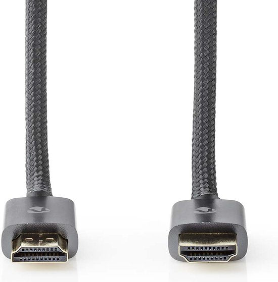Nedis Ultra High Speed ​​HDMI-Kabel - HDMI Connector - HDMI Connector - 8K@60Hz - 48 Gbps - 1.00 m - Rond - 6.3 mm - Gun Metal Grijs - Cover Window Box - afbeelding 19