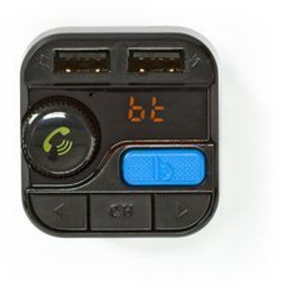 FM-Audiotransmitter voor Auto - Gefixeerd - Handsfree bellen - 0.8 " - LED-Scherm - Bluetooth - 5.0 V DC / 1.0 A / 5.0 V DC / 2.4 A - Bass boost - Google Assistant / Siri - Zwart - afbeelding 13