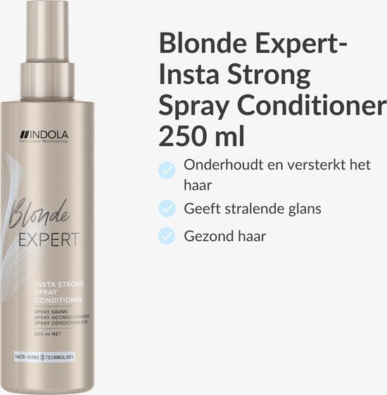 Indola - Blonde Expert Insta Strong Spray Conditioner - 200ml - afbeelding 2