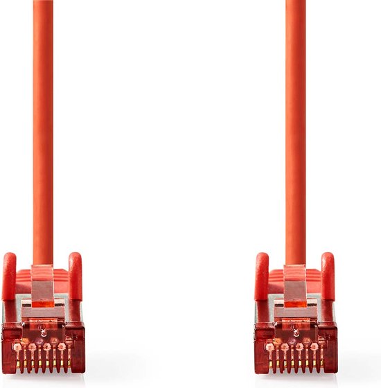 Nedis CAT6 Netwerkkabel - RJ45 Male - RJ45 Male - S/FTP - m - Rond - LSZH - afbeelding 80