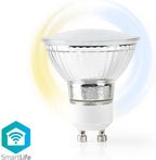 Nedis SmartLife LED Spot - Wi-Fi - GU10 - 400 lm - 5 W - Koel Wit / Warm Wit - 2700 - 6500 K - Energieklasse: F - Android / IOS - PAR16 - 1 Stuks - afbeelding 2