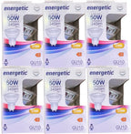 6 x GU10 Spot Led Lamp Dimbaar Energetic - 4,7W - Vervangt 50W Warm Wit - afbeelding 1