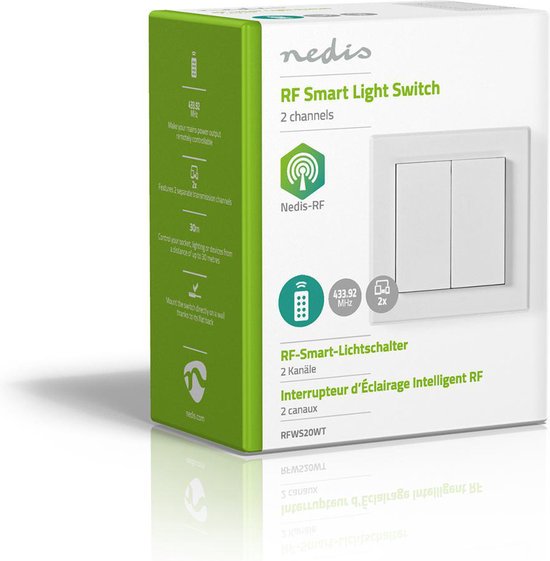 Nedis RF-Afstandsbediening - 2 Kanalen - afbeelding 7