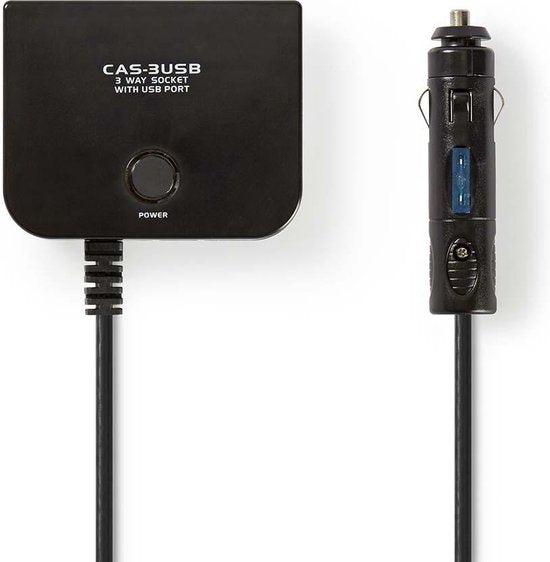 Nedis Autolader - W - A - Outputs: - Voltage - afbeelding 14