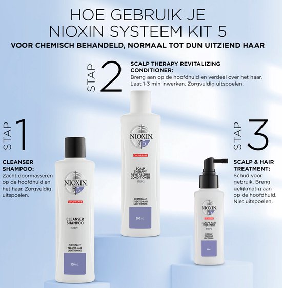 NIOXIN 3D Care Systeem 5 Scalp Therapy Revitalising Conditioner 300ml - afbeelding 4