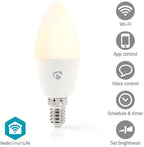 Nedis SmartLife Multicolour Lamp - Wi-Fi - E14 - 470 lm - 4.90 W - RGB / Warm tot Koel Wit - 2700 - 6500 - Android / IOS - Kaars - 1 Stuks - afbeelding 7