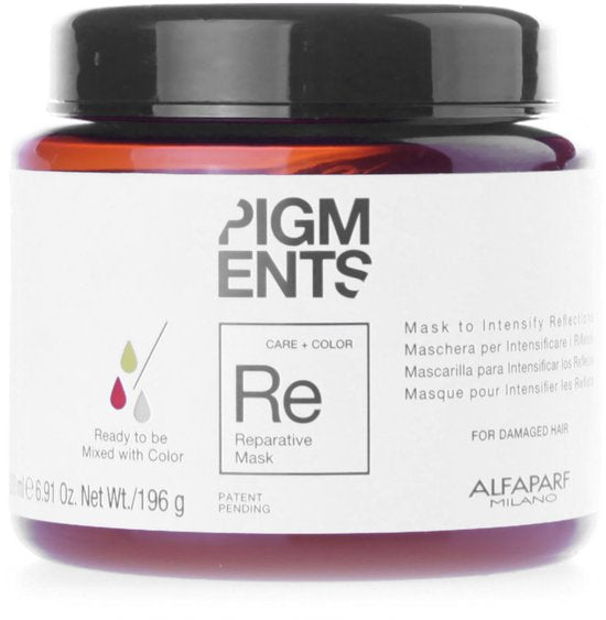 Alfaparf - Pigments - Reparative Mask - 200 ml - afbeelding 4