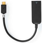 Nedis USB-netwerkadapter - USB 3.2 Gen 1 - 1000 Mbps - USB-C Male - RJ45 Female - 0.20 m - Rond - Verguld - Vertind-Koper - Antraciet - Doos - afbeelding 6