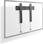 Nedis Vaste TV-Muurbeugel - 32 - 55 " - Maximaal schermgewicht: 35 kg - Minimale muurafstand: 18 mm - Staal - Zwart - afbeelding 8