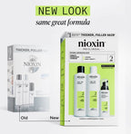 Nioxin System 2 – Loyalty Kit - voor Natuurlijk Haar - Anti Haaruitval – Gevorderde Uitdunning – 300+300+100ml - afbeelding 6