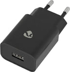 Nedis Oplader - 12 W - 1x 2.4 A - Outputs: 1 - USB-A - Geen Kabel Inbegrepen - Single Voltage Output - Zwart - afbeelding 14