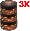 Fonex Gummy Styling Wax Bright Finish 3-Pack - afbeelding 1