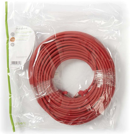 Nedis CAT6 Netwerkkabel - RJ45 Male - RJ45 Male - S/FTP - m - Rond - LSZH - afbeelding 34