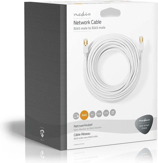 Nedis CAT6-kabel - RJ45 Male - RJ45 Male - m - Rond - LSZH - afbeelding 20