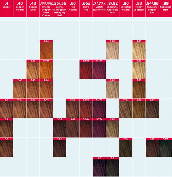 Indola Profession Permanent Caring Color Red & Fashion 60ml – 3.7 donker bruin violet - 3 tubes - afbeelding 4