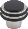 METAFRANC deur- / wandstopper in zink / nikkel - 38 x 45 mm - afbeelding 1
