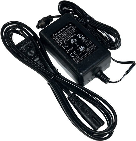 Adapter / Universele lader Input 100-240 v - Output 24 v - 1,0 A (24 w) Merk Adapter Tech Incl. 1,80 mtr laadkabel - afbeelding 1
