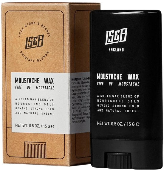 3 x Mustache Wax LS&B (Lock Stock & Barrel) à 15 gr - afbeelding 4