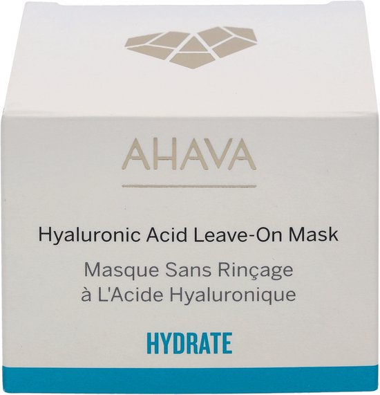 AHAVA Hyaluronzuur Gezichtsmasker - Intensieve Hydratatie & Verjonging | Anti-Uitdroging | Biedt Zachtheid, Gladheid & Soepelheid | Hyaluronic Acid Mask voor Dames & Heren | Gezichtsverzorging voor een Droge Huid & Gezicht - 50ml - afbeelding 9