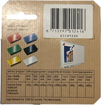 Lega Magneten 12x21mm zwart - 10 Doosjes a 10 stuks - afbeelding 2