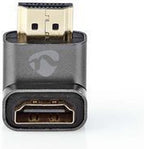 Nedis HDMI-Adapter - HDMI Connector / HDMI Male - HDMI Output - Verguld - 90° Gehoekt - Aluminium - Gun Metal Grijs - 1 Stuks - Cover Window Box - afbeelding 10