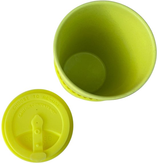 SALE ! 3 Stuks ECoffee Cup Geel 250 ml SUPER VOORDELIG - afbeelding 6