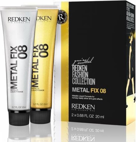 Redken - Fashion Collection - Metal Fix 08 - Metallic Effects - 2x20 ml - SALE - afbeelding 2