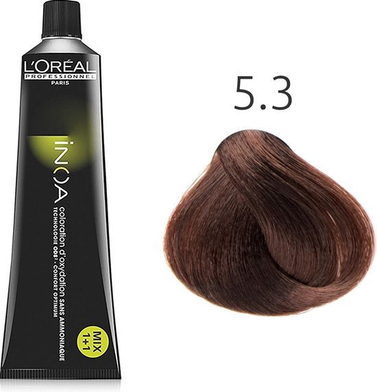 L'Oréal Professionnel - Haarverf - iNOA - 60ML - 5.3 - afbeelding 8