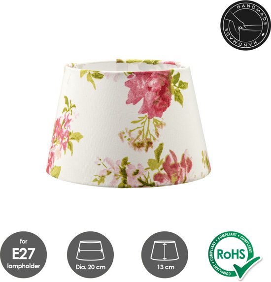 Home Sweet Home - Lampenkap Flowers - Bloemenmotief - E27 - afbeelding 27