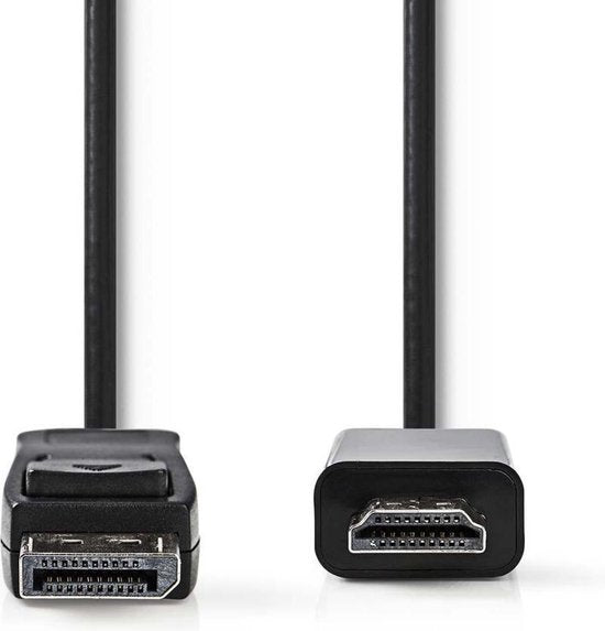 Nedis DisplayPort-Kabel - DisplayPort Male - HDMI Connector - 4K@30Hz - Vernikkeld - 2.00 m - Rond - PVC - Zwart - Doos - afbeelding 7