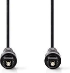 Nedis Optische Audiokabel - TosLink Male - TosLink Male - m - Rond - PVC - Zwart - afbeelding 16