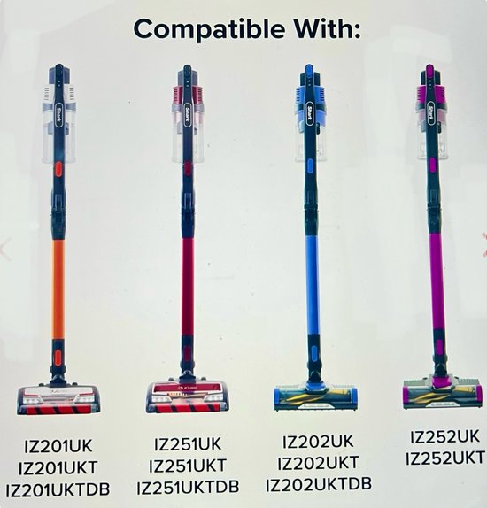 Shark / Ninja Originele Verwisselbare lithium-ionaccu - IZ-serie steelstofzuiger - afbeelding 2