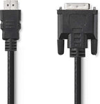 Nedis HDMI Kabel - HDMI Connector - DVI-D 24+1-Pins Male - 1080p - Vernikkeld - 3.00 m - Recht - PVC - Zwart - Label - afbeelding 11