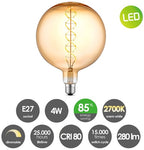 Home sweet home LED lamp Globe G180 dimbaar - afbeelding 19