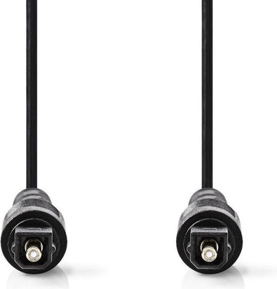 Nedis Optische Audiokabel - TosLink Male - TosLink Male - m - Rond - PVC - Zwart - afbeelding 30