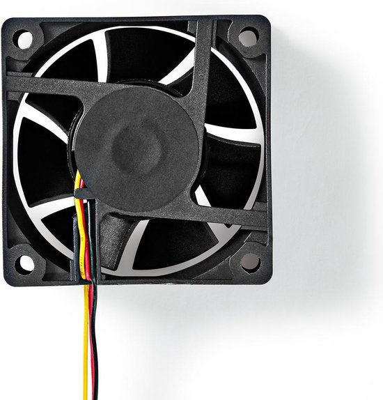 Nedis DC Ventilator - DC - Grootte ventilator: 60 mm - 3-Pin - 32.3 dBA - Zwart - afbeelding 2