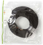Nedis CAT6 Netwerkkabel - RJ45 Male - RJ45 Male - S/FTP - 30.0 m - Rond - LSZH - Zwart - Envelop - afbeelding 2