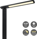 Home Sweet Home - Moderne Led Bureaulamp Talia - verstelbare LED Leeslamp met schakelaar - Zwart - 31/31/37.4cm - 6W 6500K 650lm - geschikt voor thuiskantoor, thuiswerkplek en werkruimte thuis - integreert LED - afbeelding 5
