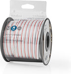 Nedis Speaker-Kabel - 2 x 2.50 mm² - Koper - 15.0 m - Rond - PVC - Wit - Rol - afbeelding 3