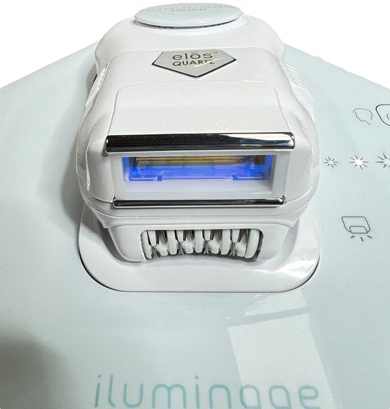 Iluminage Touch IPL - ALS BESTE GETEST - FDA goedgekeurd met 2 reserve IPL Elōs Quartz lampen- Permanent Hair Reduction System ( Gepatenteerde Dual Wave Technologie, IPL en Radiofrequentie) - afbeelding 3
