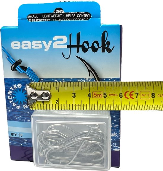 Easy2Hook - Vishaken - Zee - Knopen niet nodig - maat 3/0 - 12 doosjes/240 stuks - - afbeelding 2