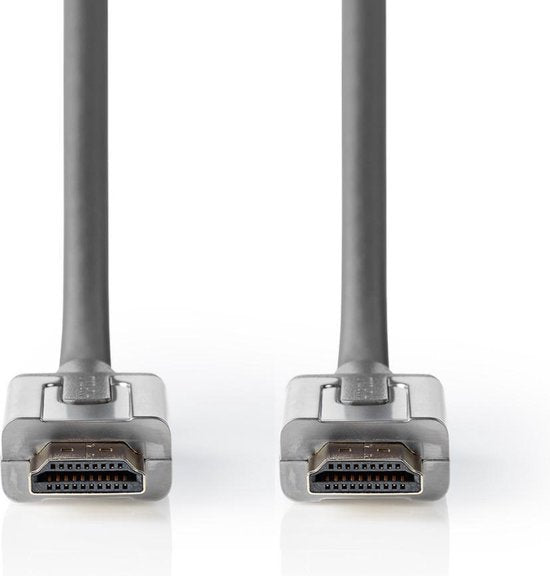 Profigold PROV2101 Ultra High-speed Hdmi™-kabel Met Ethernet Hdmi-connector - Hdmi-connector 1,0 M Antraciet - afbeelding 2
