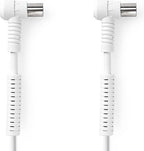 Nedis CoaxCbl 120dB IEC (Coax) M-IEC (Coax) F WH - afbeelding 4