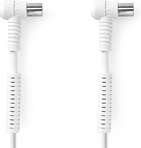 Nedis CoaxCbl 120dB IEC (Coax) M-IEC (Coax) F WH - afbeelding 4