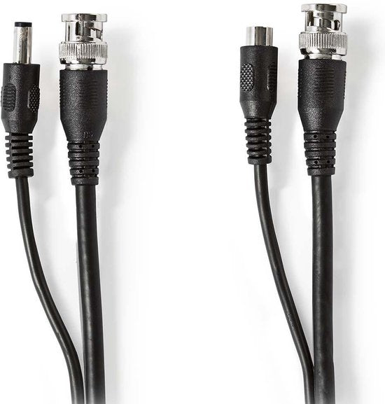 Nedis CCTV-Security Kabel - BNC / DC - 30.0 m - Rond - PVC - Zwart - Gift Box - afbeelding 5