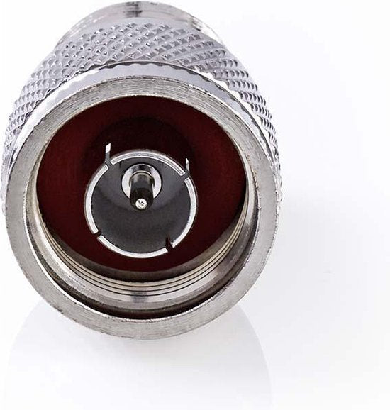 Nedis Satelliet- en Antenne-Adapter - N-Male - PL259 Female - Vernikkeld - 75 Ohm - Recht - Metaal - Zilver - 10 Stuks - Envelop - afbeelding 5
