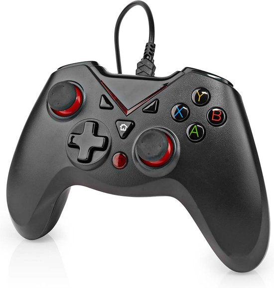 Nedis Gamepad - USB Type-A - USB Gevoed - PC - Aantal knoppen: 12 - Kabellengte: 1.60 m - Zwart - afbeelding 7