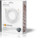 Nedis CAT6 Netwerkkabel - RJ45 Male - RJ45 Male - F/UTP - 20.0 m - Rond - LSZH / PVC - Wit - Window Box - afbeelding 3